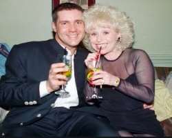 Barbara Windsor consuming alcohol